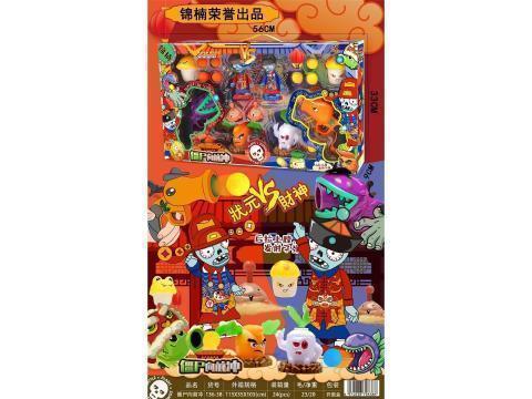 136-38植物僵尸向前冲 24盒/箱-全旗玩具批发