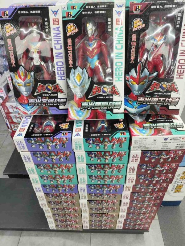 3105/3106/3107/3108 中华超人（40盒/箱）-全旗玩具批发