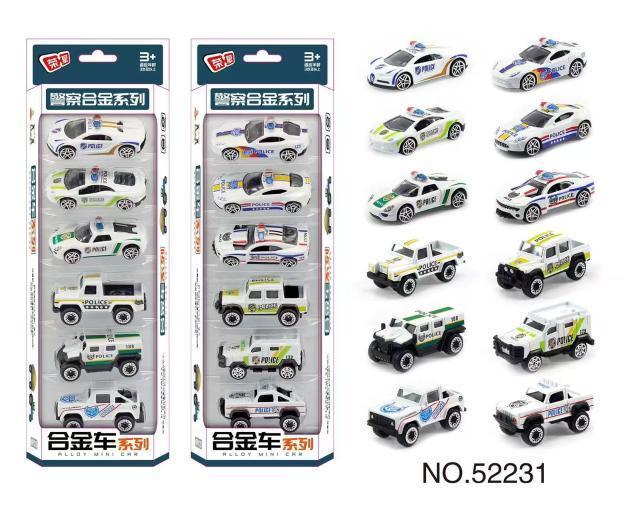 52231合金车72盒/箱-全旗玩具批发