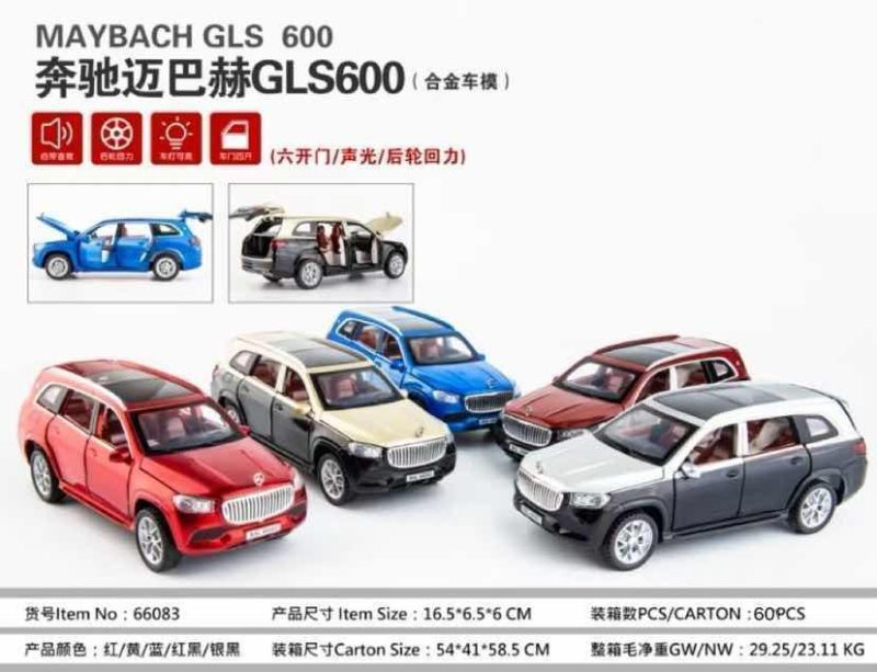 68083奔驰合金车60盒/箱-全旗玩具批发