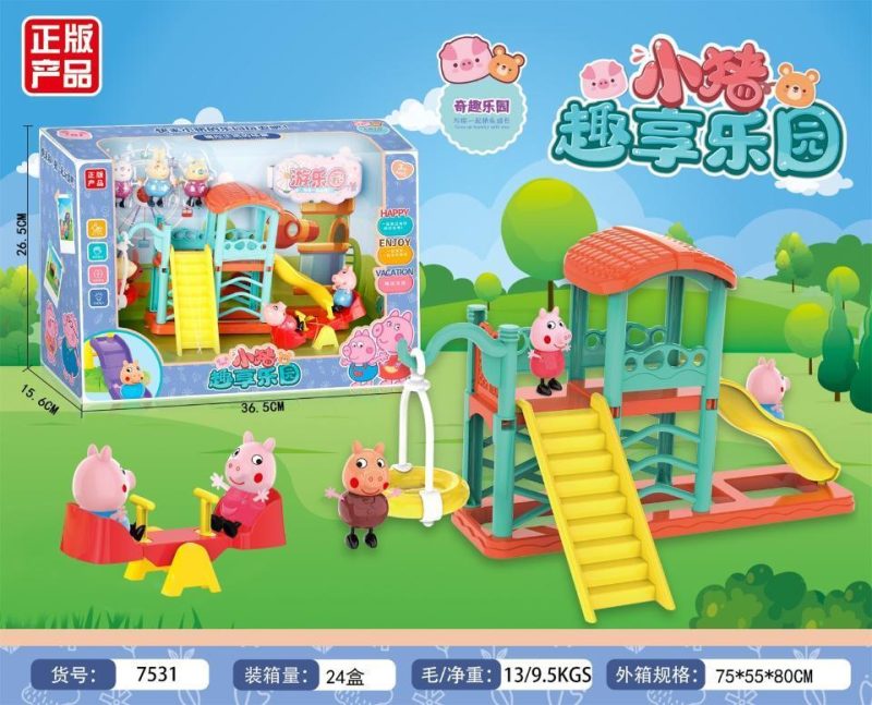 7531 小猪趣享乐园 24盒/箱-全旗玩具批发
