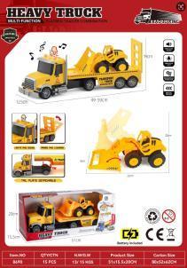 8690 声光惯性工程运输车(15盒/箱)-全旗玩具批发