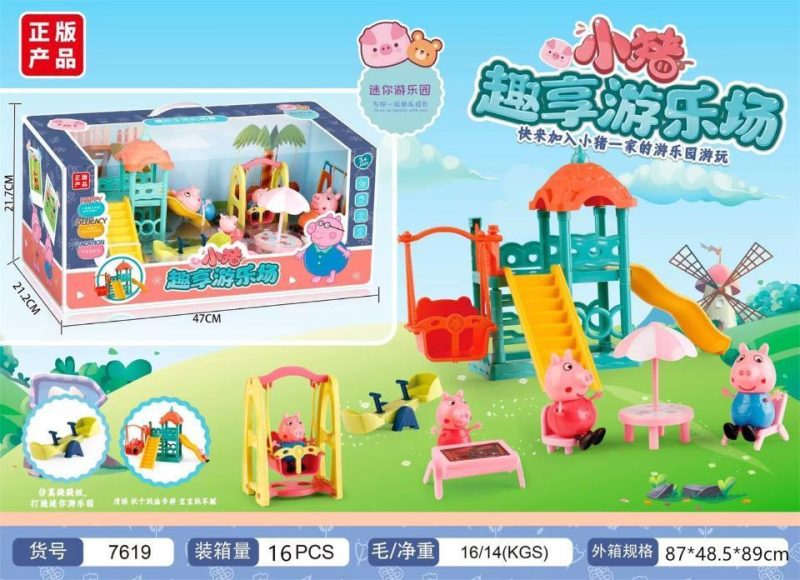 AC08 7619小猪趣享乐园 16盒/箱-全旗玩具批发