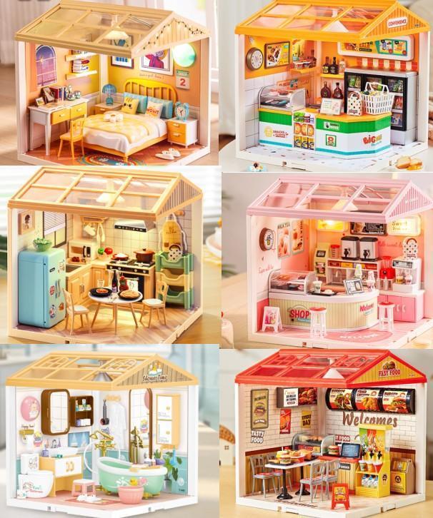DIY大城小镇成品-全旗玩具批发