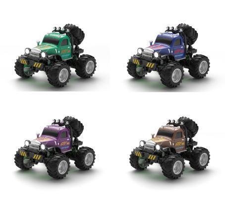 JJRC-Q222-YW Q版合金遥控越野大脚车(短卡)(168台/箱)-全旗玩具批发