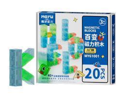 MY61001百变磁力积木入门版 24盒/箱-全旗玩具批发