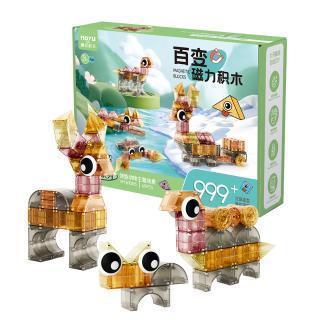 MY61005 百变磁力积木24盒/箱动物系列-全旗玩具批发